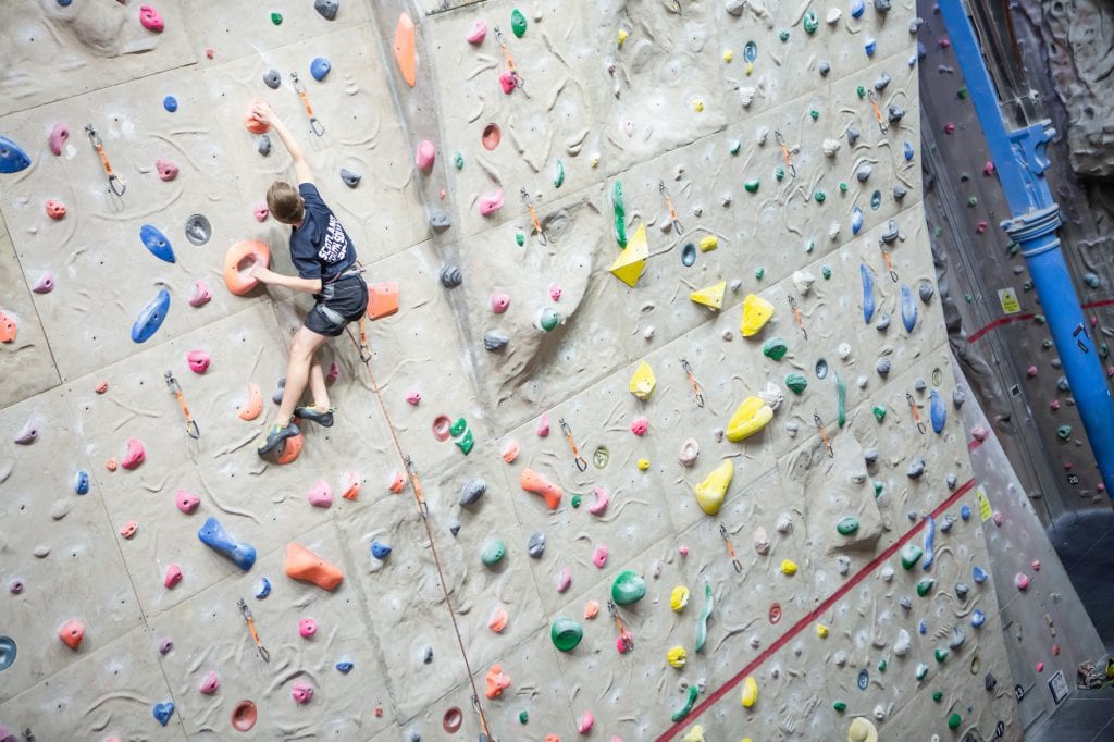 Coming in Today Experienced Glasgow Climbing Centre